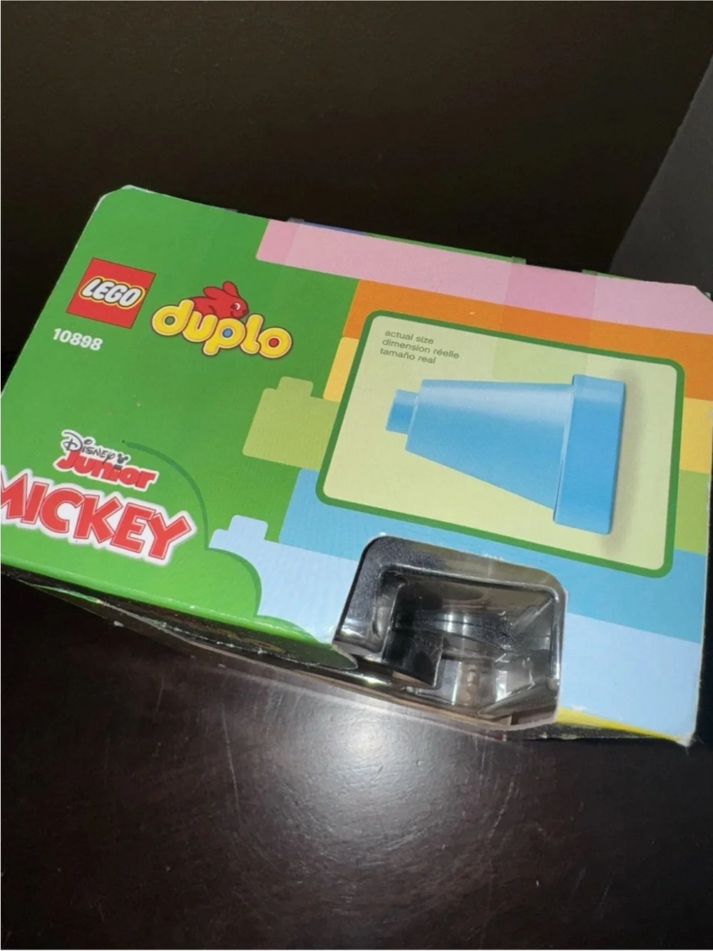 NWT Disney Mickey Mouse Lego Duplo 9 Piece Figure Set 10898